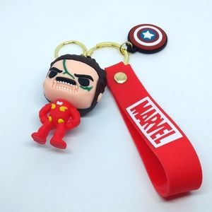 Venomized Iron Man keychain